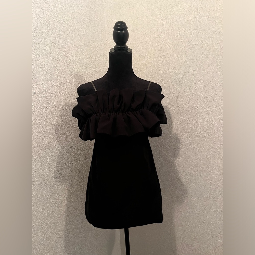 Black Be Original ruffle dress